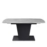 Torelli Furniture Ltd Florence - Small Extending Dining Table (Light Grey Ceramic)