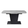 Torelli Furniture Ltd Florence - Large Extending Dining Table (Light Grey Ceramic)