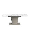 Torelli Furniture Ltd Florence - Large Extending Dining Table (White Ceramic)
