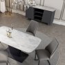 Torelli Furniture Ltd Florence - Sideboard (Light Grey Ceramic)