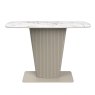 Torelli Furniture Ltd Florence - Console Table (White Ceramic)