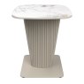 Torelli Furniture Ltd Florence - Side Table (White Ceramic)