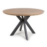 Furniture Link New Orleans - Round Table (Rustic Oak 120cm)