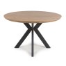 Furniture Link New Orleans - Round Table (Rustic Oak 120cm)