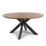 Furniture Link New Orleans - Round Table (Rustic Oak 150cm)