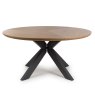 Furniture Link New Orleans - Round Table (Rustic Oak 150cm)