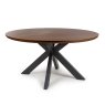Furniture Link New Orleans - Smoked Oak Round Table (150cm)