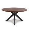 Furniture Link New Orleans - Smoked Oak Round Table (150cm)