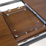 Furniture Link New Orleans - Smoked Oak Extending Round Table (120cm-160cm)