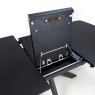 Furniture Link New Orleans - Extending Table (Black Ash 140cm - 180cm)