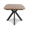 Furniture Link New Orleans - Extending Table (Rustic Oak 160cm-200cm)