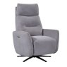 Furniture Link Nashville - Power Swivel Recliner Chair (Pewter)