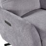 Furniture Link Nashville - Power Swivel Recliner Chair (Pewter)