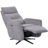Furniture Link Nashville - Power Swivel Recliner Chair (Pewter)