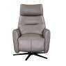 Furniture Link Nashville - Lift Swivel Recliner Chair (Dark Taupe Leather)