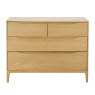 Ercol Ercol Rimini - 4 Drawer Low Wide Chest