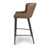 Furniture Link Charlie - Bar Stool (Antique Brown Fabric)
