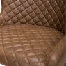 Furniture Link Charlie - Bar Stool (Antique Brown Fabric)