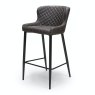 Furniture Link Charlie - Bar Stool (Grey Fabric)