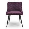 Furniture Link Malmo - Dining Chair (Mulberry Velvet)