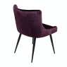 Furniture Link Malmo - Dining Chair (Mulberry Velvet)