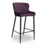 Furniture Link Malmo - Bar Stool (Mulberry Velvet)