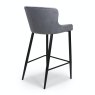 Furniture Link Malmo - Bar Stool (Grey Velevt)