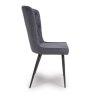 Furniture Link Merlin - Dining Chair (Grey Fabric)