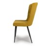 Furniture Link Merlin - Dining Chair (Mustard Fabric)