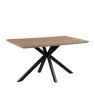 Furniture Link Prescot - Dining Table 140cm (Light Walnut)