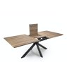 Furniture Link Prescot - Extending Dining Table 180-220cm (Light Walnut)