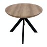 Furniture Link Prescot - Oval Dining Table 180cm (Light Walnut)