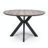 Furniture Link Prescot - Round Dining Table 120cm (Grey)