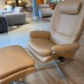 Ekornes Stressless Rome - High Back Chair with footstool (Urban Cross)