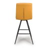 Furniture Link Nobo - Swivel Bar Chair (Ochre Faux Leather)