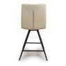 Furniture Link Nobo - Swivel Bar Chair (Taupe Faux Leather)