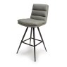 Furniture Link Nobo - Swivel Bar Chair (Truffle Faux Leather)