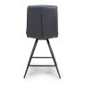 Furniture Link Nobo - Swivel Counter Chair (Black Faux Leather)
