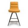 Furniture Link Nobo - Swivel Counter Chair (Ochre Faux Leather)