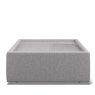 Whitemeadow Upholstery Tibet - Square Glass Top Table