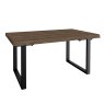 Classic Furniture Texas - Dining Table with U Leg Metal Base (140cm)