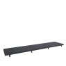 Classic Furniture Texas - Bench with Grey Seat Pad (180cm)