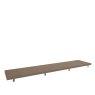 Classic Furniture Texas - Bench with Taupe Seat Pad (180cm)