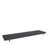 Classic Furniture Texas - Bench with Grey Seat Pad (140cm)