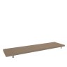 Classic Furniture Texas - Bench with Taupe Seat Pad (140cm)