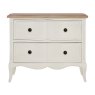 Willis & Gambier Amelie - Wide Two Drawer Bedside