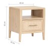 Willis & Gambier Casera - Bedside Cabinet with One Drawer
