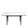 Torelli Furniture Ltd New Verdi - Ceramic Extending Dining Table (Gloss White Marble)