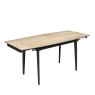 Torelli Furniture Ltd New Verdi - Ceramic Extending Dining Table (Wood Look)