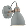 Dar Lighting Dar - Frederick Single Wall Spotlight Grey Copper